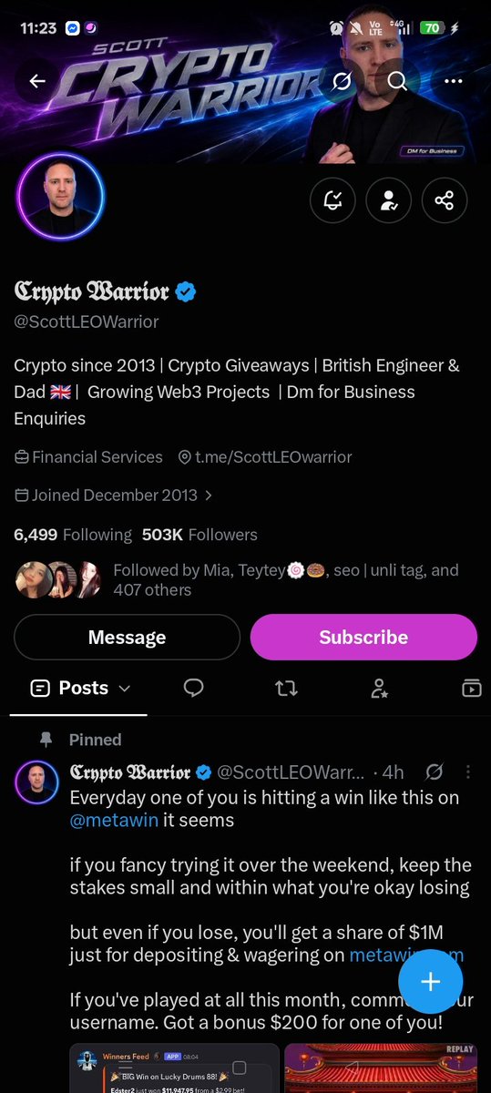 luckymesw3rte's tweet photo. @Bang_Garrx @ScottLEOWarrior https://t.co/0hJiOG0vHo