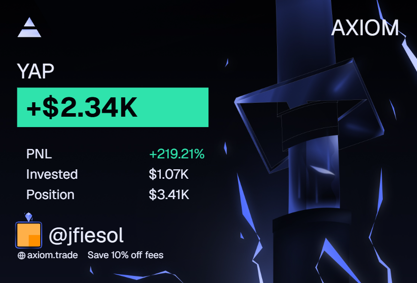JfieSOL's tweet photo. 10x called 

$2.3k made https://t.co/Iu7sWs1hrx