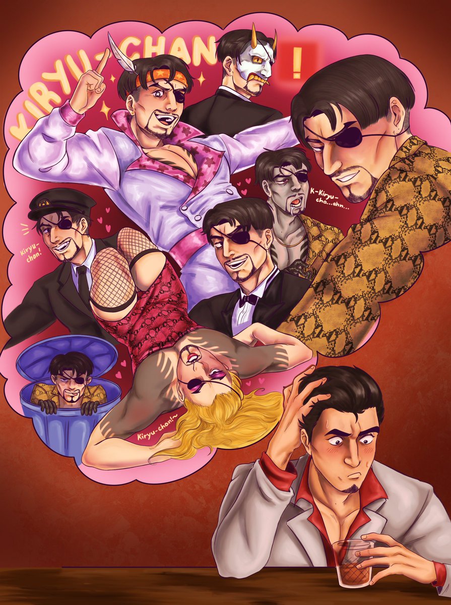 _kdliza_'s tweet photo. Majima really is everywhere. Even in Kiryu’s mind! 🫣💕

#kazumaji https://t.co/9EPq79mZET