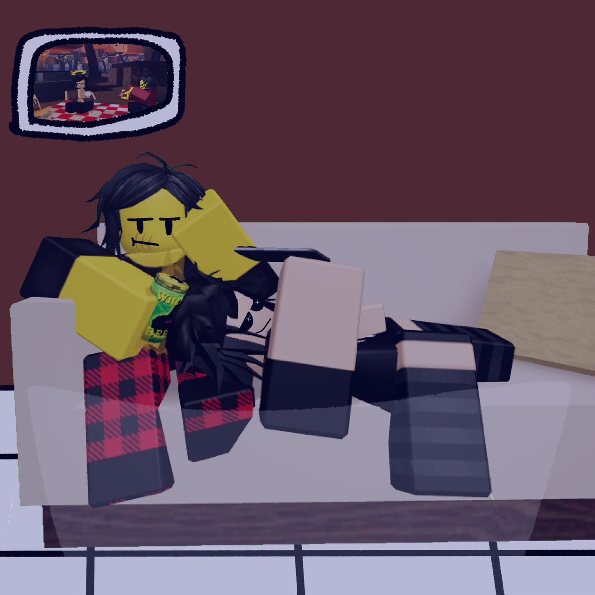 GyroLand65's tweet photo. "Midnight movie, the romance scene is kinda cheesy tbh"

#roblox #tbb #thebattlebricks https://t.co/SOpp5F6KxX