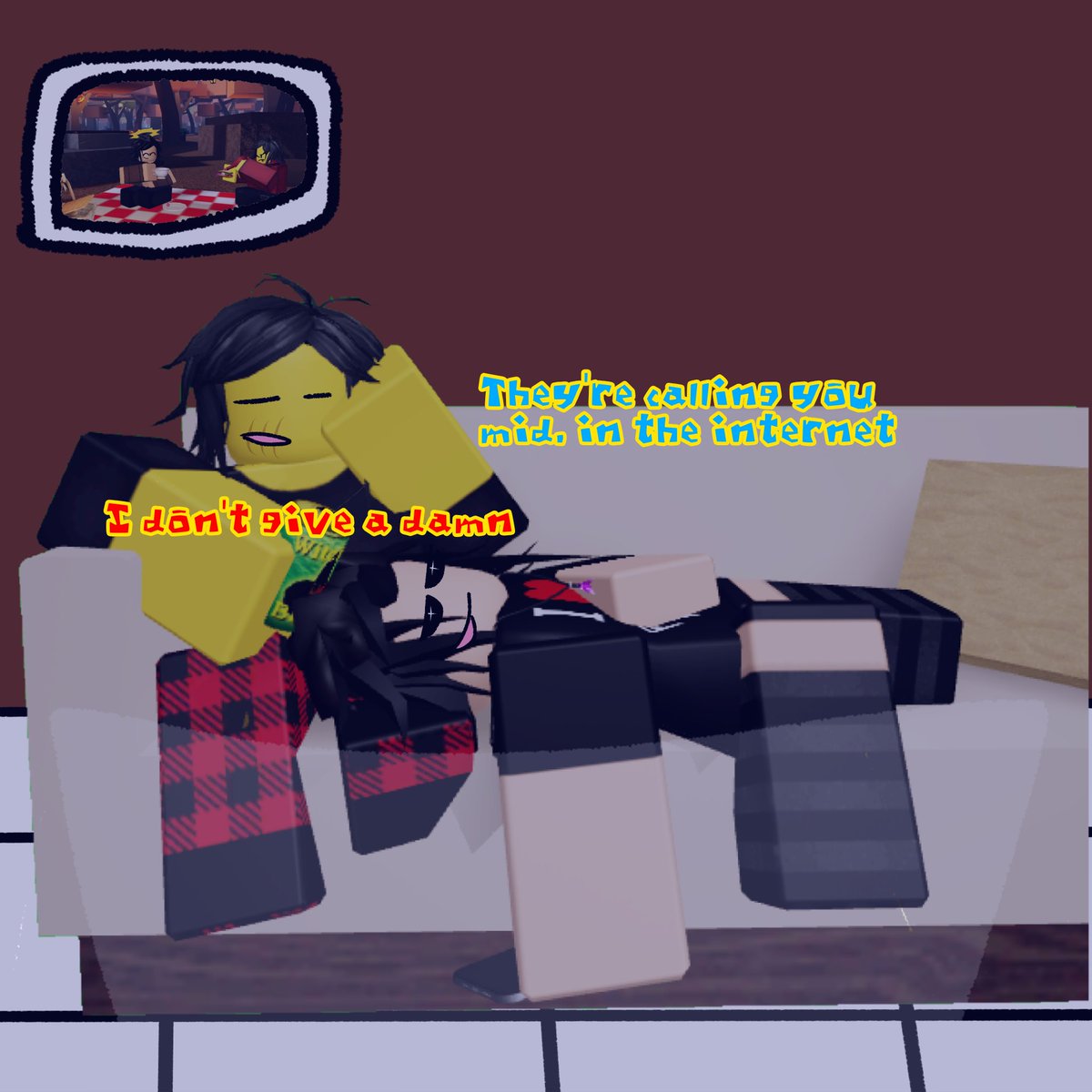 GyroLand65's tweet photo. "Midnight movie, the romance scene is kinda cheesy tbh"

#roblox #tbb #thebattlebricks https://t.co/SOpp5F6KxX