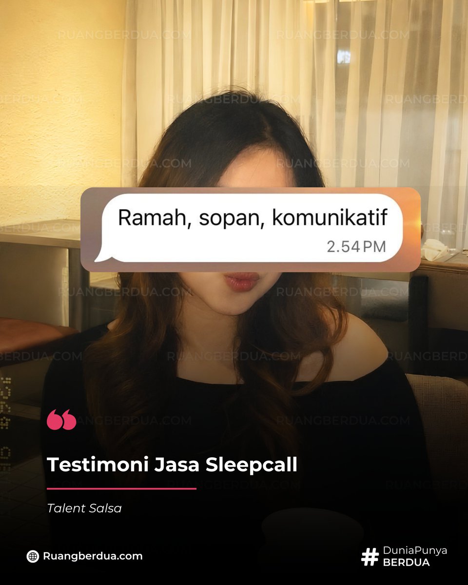 Ruang_berdua's tweet photo. butuh temen jalan atau sekadar temen cerita yang asik diajak sleepcall? cuss order rent gf di ruangberdua, cocok banget buat balikin mood 🙌

#sewapacar #jasasleepcall #garuda #ragnar #oleromeny #zonauang #indonesia https://t.co/bkNiSw9pFX