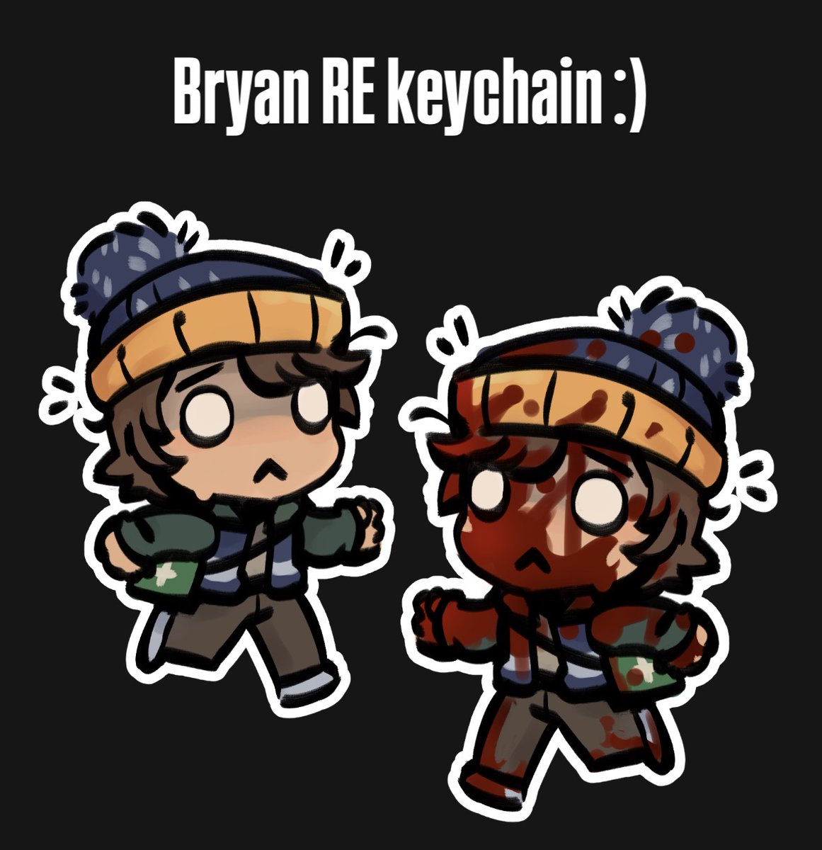 Taco0000oo's tweet photo. oomf had me do this one 
#ResidentEvilㅤ #BryanHudokavich https://t.co/UdN8hsPraC