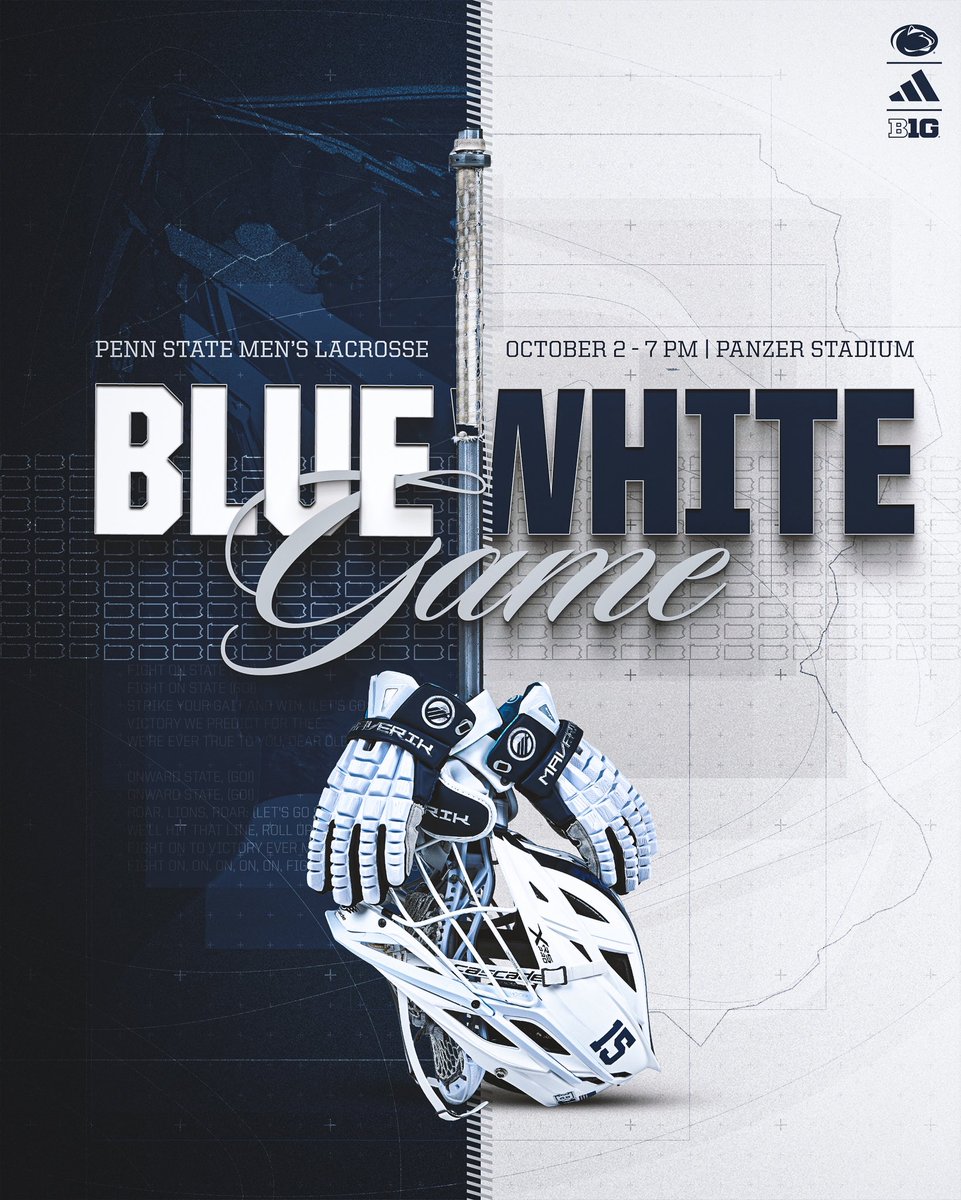 PennStateMLAX's tweet photo. See you next Friday 🫡 https://t.co/CrdZ3MeK1L