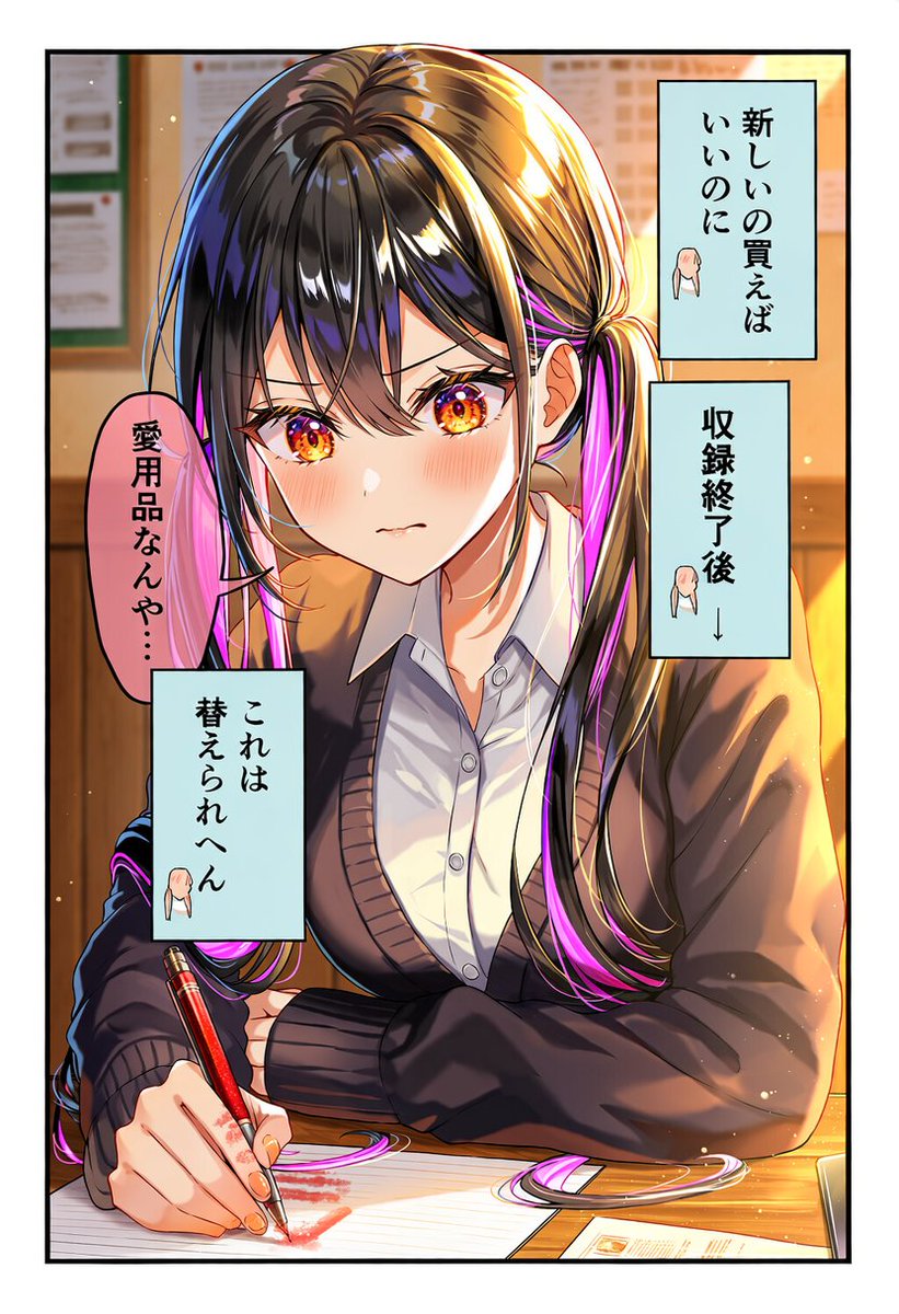 joshualacan's tweet photo. 赤ペンに異常なこだわりを持つパーソナリティの理由(1/2) https://t.co/qIMMSPwBlT