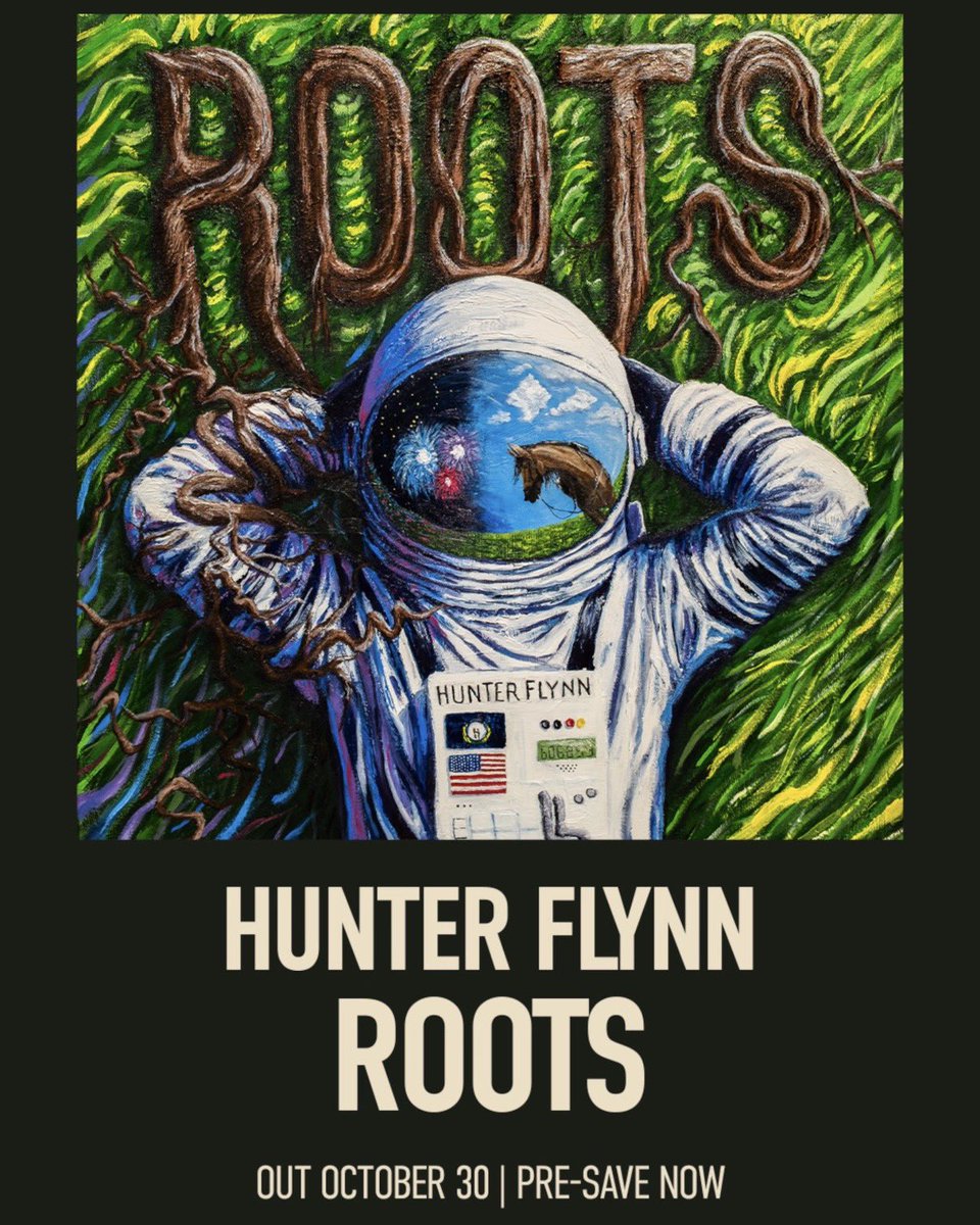 BigMachine's tweet photo. .@HunterFlynn_ just dropped another track off his debut album! 🔥 Check out “Second Guessing” wherever you listen to music! 🎶 

And swipe to see the tracklist for Roots, out October 30. Pre-save now: https://t.co/d0SXVXHXTR https://t.co/aJ0SPyNs73
