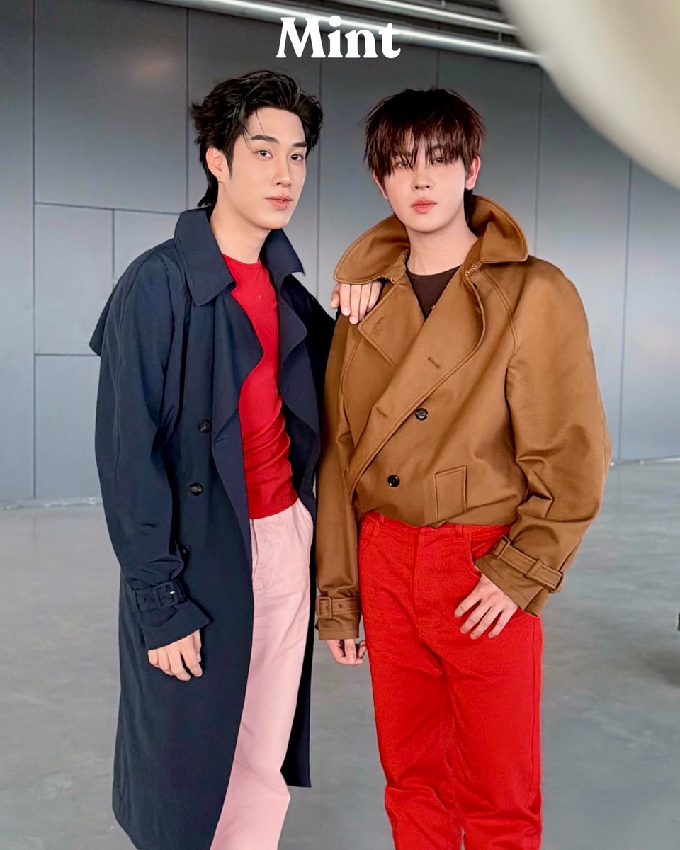 mintmag_th's tweet photo. หล่อถึงโชว์! #MintReports สแนปลุคหล่อของ 2 หนุ่ม #เติ้ลเฟิร์สวัน ขณะเดินทางมาร่วมชมแฟชั่นโชว์ MOSCHINO คอลเล็กชั่นใหม่ Spring Summer 2027 ที่จัดขึ้นในคืนนี้ ณ มิลาน จะมองมุมไหนก็เห็นความหล่อ ความเด่นไปทั้งหมด 💚

TLE FIRSTONE AT MFW 2027 
#MOSCHINOSS27xTLEFIRSTONE 
#MOSCHINO 
#TLE_mtm #FirstOne 
#MintMagTH