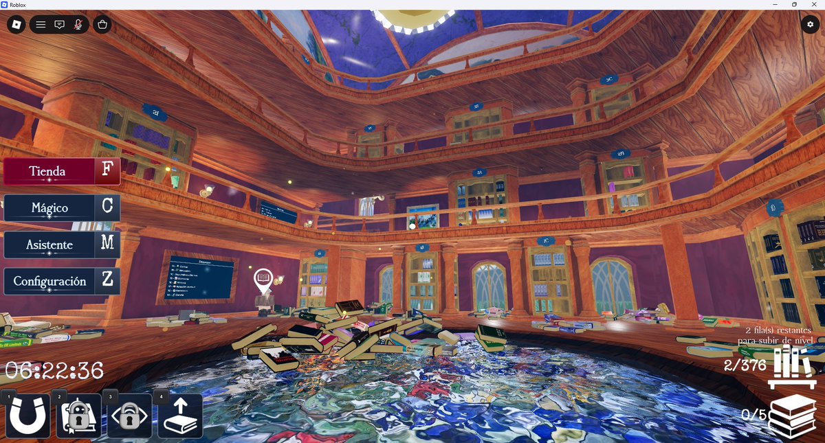 brendabren_ch's tweet photo. Oigan, encontre un juego de acomodar libros en  una biblioteca de roblox... aun me faltan 376 y llevo 6 horas.. https://t.co/GbChPYRSNG