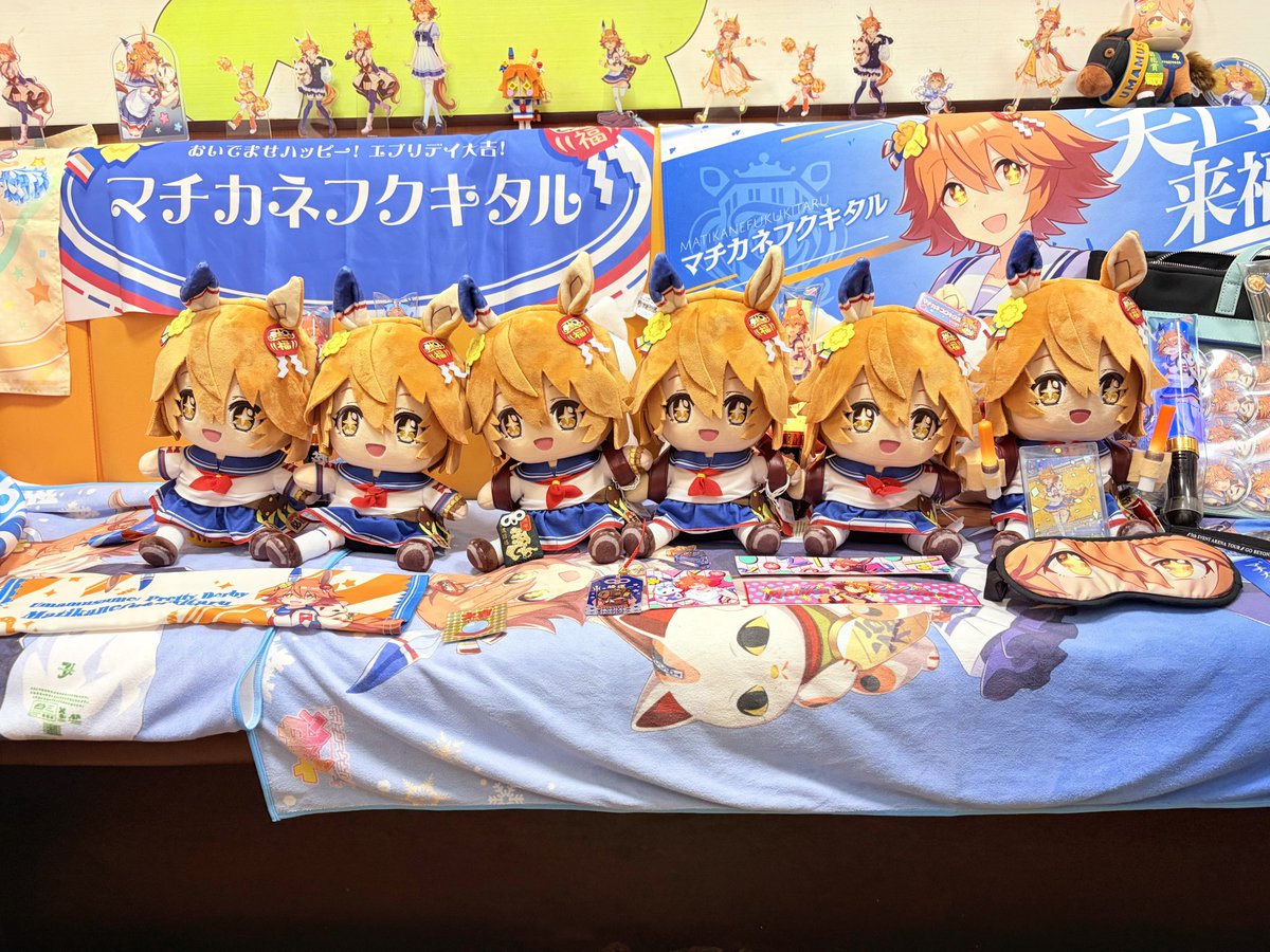 fukukita0511's tweet photo. 本日でマチカネフクキタルのぬいぐるみの解禁から1年経ちましたね！
初めてのぬいぐるみだから当時は泣いて喜んだなぁ……😭

これまで沢山の場所に旅行したり、沢山の仲間と出会いました！

これからもよろしくね
 #フクぬいといっしょ https://t.co/MCFrjOBGY0