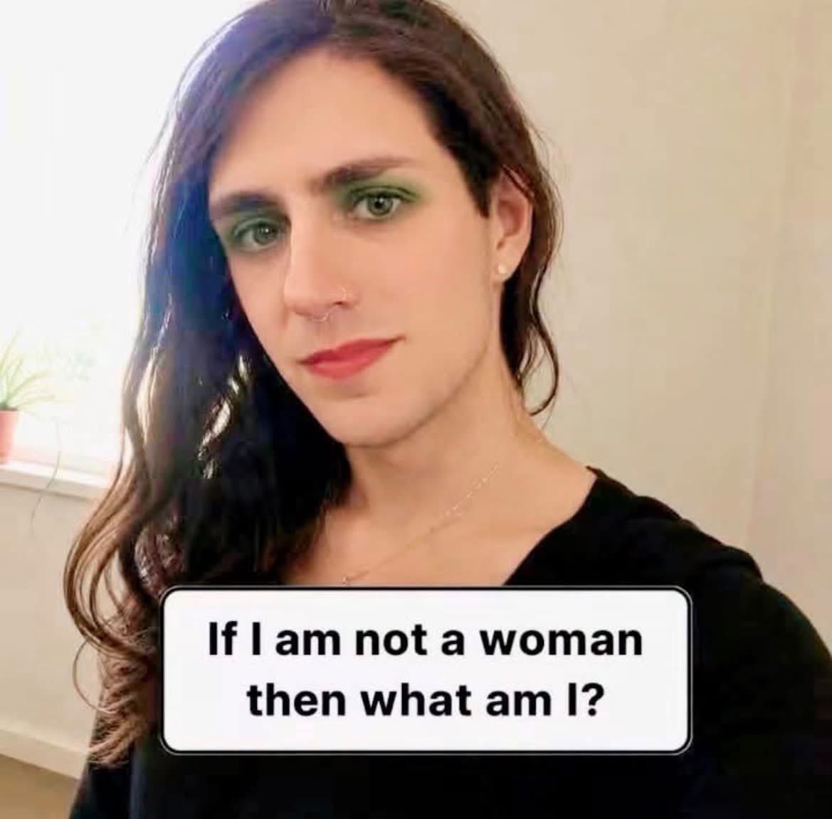 AmericanaMama_'s tweet photo. A dude in a wig https://t.co/7NVu3yOgih