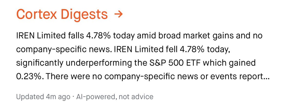 NeoCloudNinja's tweet photo. @GlobalCollapse I read this just now before your post and laughed…. Down because no deals and company news lol https://t.co/K45kcTadLw