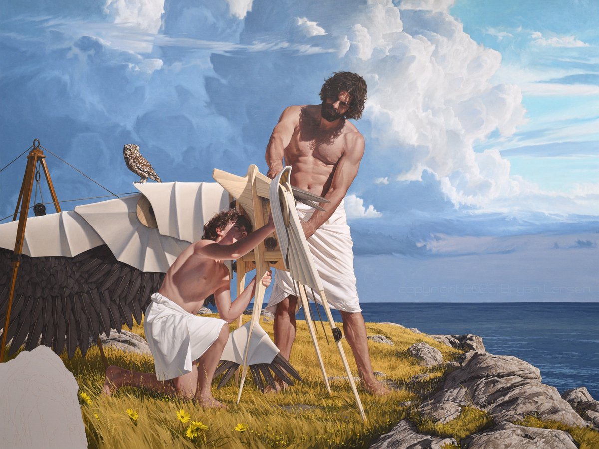 BryanLarsenArts's tweet photo. In other news: I am literally one rock away form finishing this 80x60 inch commission painting. https://t.co/BG8vcEGAmR