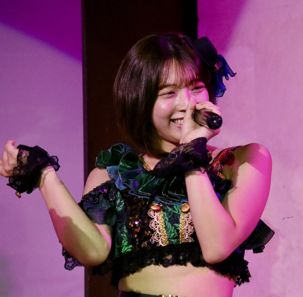sososhi_satoshi's tweet photo. まっほー🖤🎤

「IDOL Treasure bottle LIVE」
📍バトゥール東京
2026.09.23

#アイオケ
#真田真帆 https://t.co/Lwn2LlvN6U