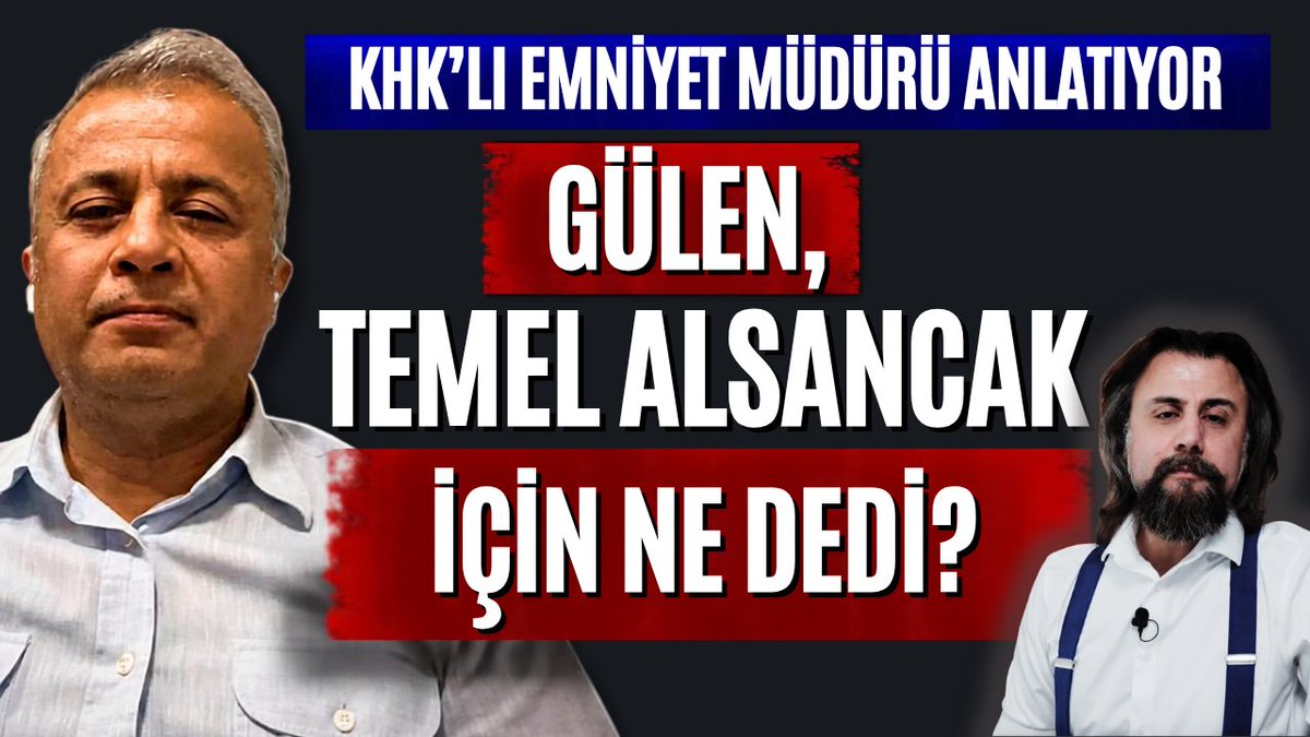 AhmettDonmez's tweet photo. KHK’lı Emniyet Müdürü Ahmet Karaoğlu: "Temel Alsancak istenmediği halde onu orada tutan bir güç var"

Yayının linki: https://t.co/7w3mReU4rV https://t.co/Paqcq89MLo