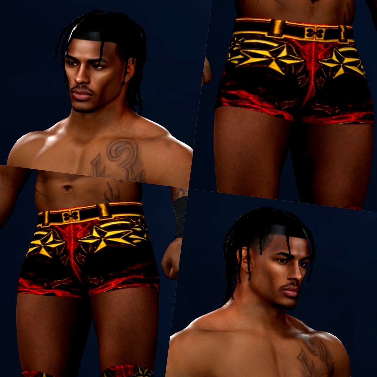 _starlight2k's tweet photo. .                    𝐖𝐞 𝐁𝐚𝐜𝐤

(#WWE2K #CAW #HLR)

Arena @PrimeTimePro2K https://t.co/Vfze3X1VQY