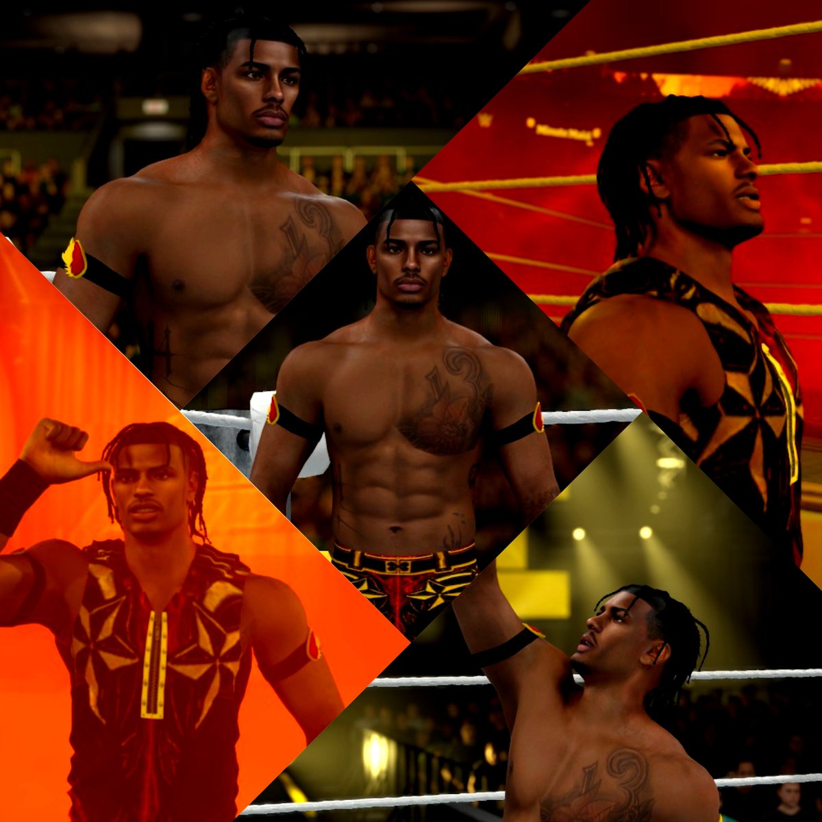 _starlight2k's tweet photo. .                    𝐖𝐞 𝐁𝐚𝐜𝐤

(#WWE2K #CAW #HLR)

Arena @PrimeTimePro2K https://t.co/Vfze3X1VQY