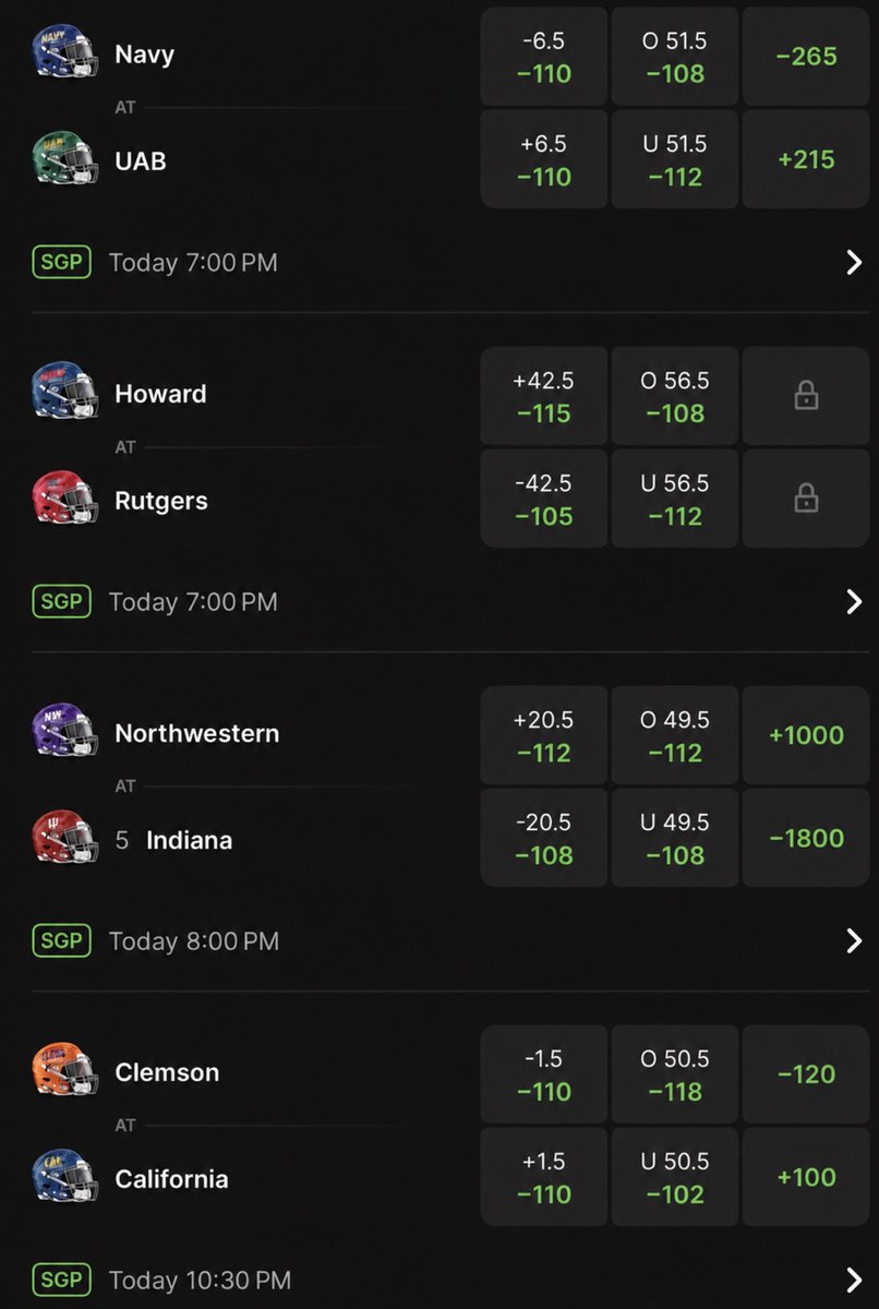 RBsSportsPlays's tweet photo. CFB 🏈 BANGER Time #Gambling𝕏

My 𝗕𝗼𝘁 will send it to everyone who 𝗟𝗜𝗞𝗘𝗦.

Last 42 Free Plays 35-7 (83%) +52.2 Units

Must be 𝗙𝗼𝗹𝗹𝗼𝘄𝗶𝗻𝗴 @RBsSportsPlays https://t.co/b3oGRywdtS