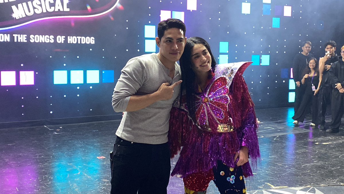 von_belinario's tweet photo. SB19 Stell shows support to Atasha Muhlach and the whole cast of “Bongga ka Day The Annie Batungbakal The Musical.” #SB19 #Stell #AtashaMuhlach #Trending https://t.co/R4rFZ3kynX