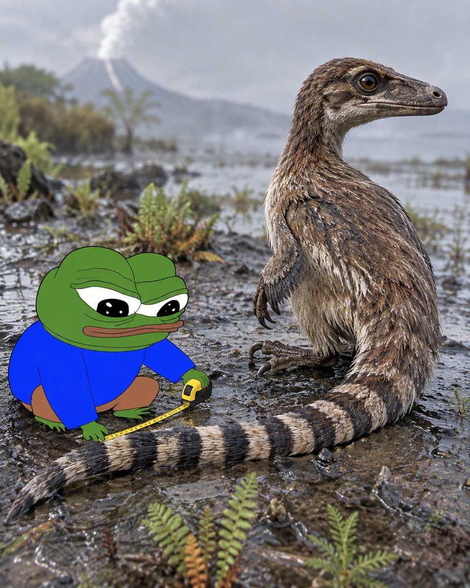 EXPOSSIVE's tweet photo. "THE LENGTH MARKS WERE ALREADY INSTALLED"πππ¦π
$FREN #Cardano $PEPE #Dinosaurs https://t.co/pRmuFwqSp1