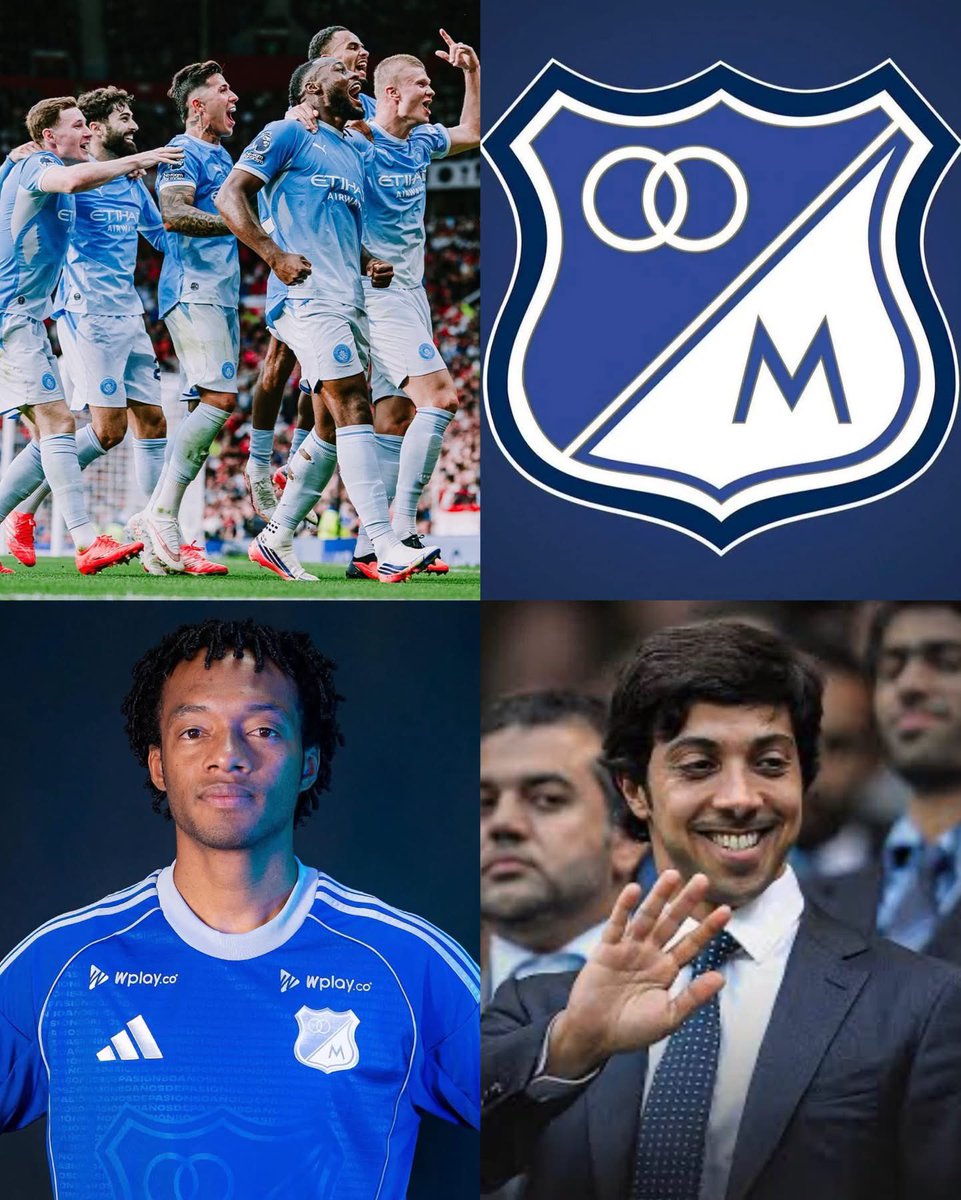 MotivacionesF's tweet photo. ¡UN NUEVO CLUB PODRÍA SUMARSE A LA FAMILIA AZUL! 🩵🔵

Desde Colombia aseguran que el City Football Group estaría interesado en comprar a Millonarios FC. 👀

💰 La operación podría alcanzar una cifra cercana a los 100 MILLONES DE DÓLARES.

De concretarse, Millonarios se convertiría en un nuevo integrante del gigante grupo propietario del Manchester City y otros clubes alrededor del mundo. 🌎⚽️

¿SE VIENE EL MILLONARIOS DEL CITY? 🤔