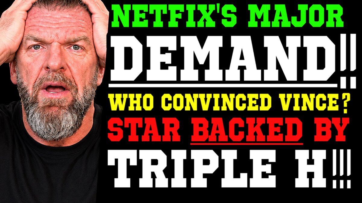 SlatsRock's tweet photo. WWE News! Netflix’s Demand From WWE! Who Convinced Vince McMahon To Step Down? Triple H Backs Star
https://t.co/hDx8pCUs9n
#AriEmanuel #TKO #MarkShapiro #TripleH #DragonLee #DragonLeeWWE #ChadGable #WWEBackstage #WWEContract #WWEHistory #ProWrestling #SlatRockWrestling #WWE #WrestlingCommunity #WrestlingNews #WWENews #WrestlingNews #WWERumors #WrestlingRumors #WWENewsAndRumors