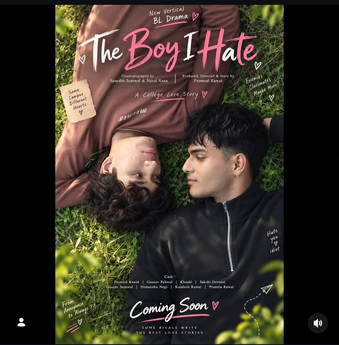 hsua_philes's tweet photo. FIRST INDIAN MINI BL SERIES ON INSTAGRAM.....🙌
LET'S STREAM IT 
TROPE IS ENEMY TO LOVER 🫠
3 EPISODES ARE ALREADY OUT......

LET'S GUESS WHO WILL BE TOP AND WHO WILL BE BOTTOM 🫣

#indianminiblseries
#Theboyihateminiseries
#bl
#promodrawatt
#GaravPaliwal https://t.co/2x9up8U5XG