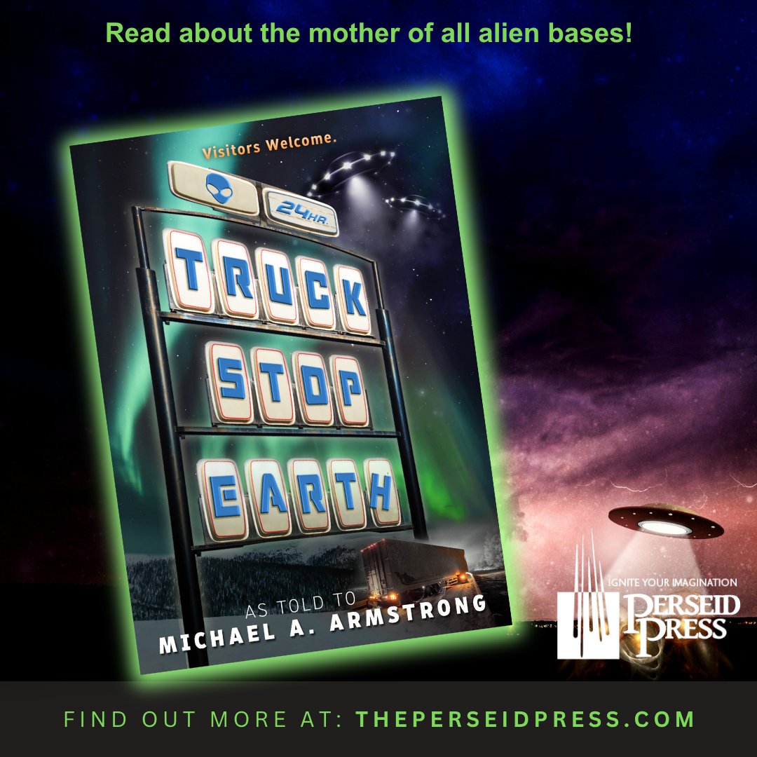 Perseid_Press's tweet photo. Read about the mother of all alien bases! The big one, the mega-base, the center of the Alien Occupation Government: the headquarters, the brain, the nerve center, the absolute pinpoint big base, is right here on Earth, just outside Della, Alaska. https://t.co/N79kcvJPuq
#perseidpress #fantasybooks #SciFiBooks