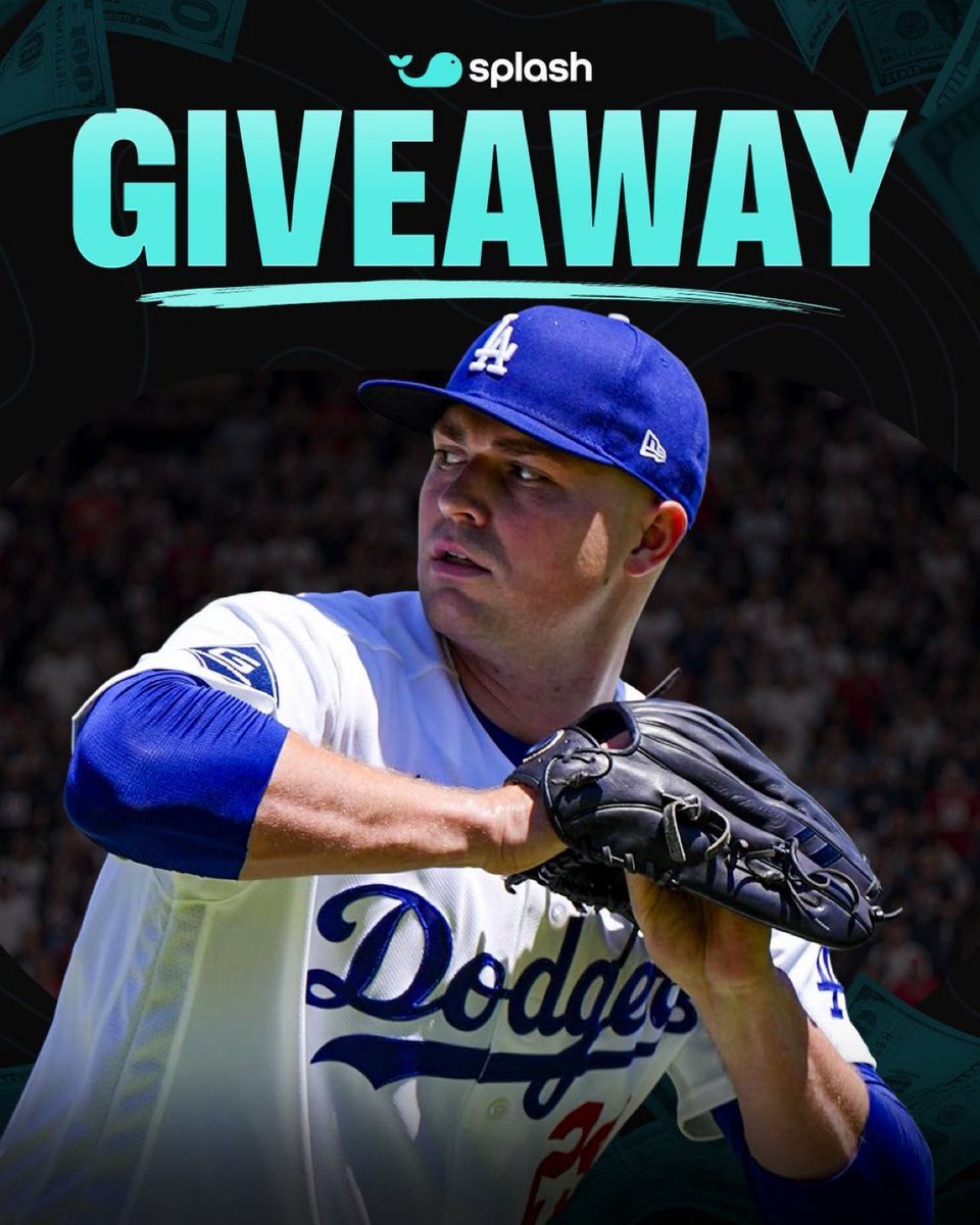 splashsports's tweet photo. 💵 $1,000 QuickPicks Voucher Giveaway! ⚾️  If Skubal gets 7+ strikeouts vs SF tonight, we'll split $1,000 in QuickPicks Vouchers between 5 people who correctly predict the winner and score of tonight's LA-SF game 🤝  

To enter ⬇️  
1. Follow @splashgameday and @splashsports ☑️
2. Like & repost this post 🩵 
3. Comment your score prediction for the game 💬