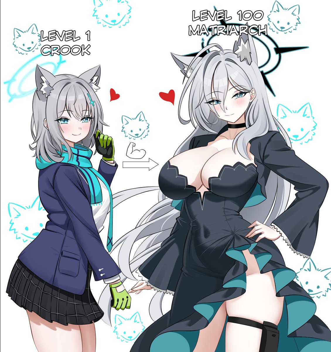 Cawl02's tweet photo. Upgrade or downgrade?

#BlueArchive #ブルアカㅤ https://t.co/5WZG0yeR7n