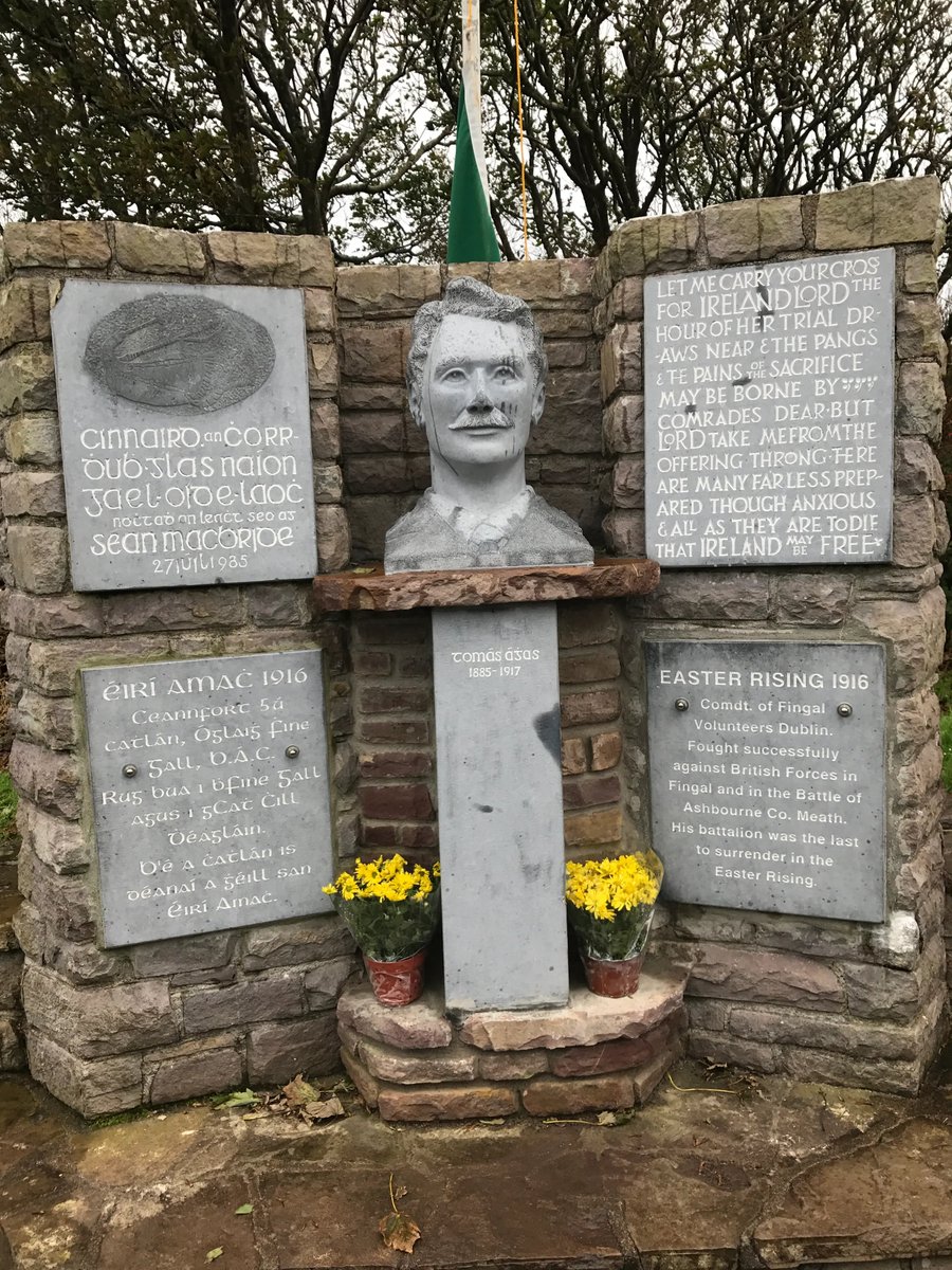 InertialConatus's tweet photo. @RobLooseCannon Lots of Thomas Ashe memorial plaques scattered around the country:
1. Kerry;
2. Wexford;
3. Ballinalee (Thomas Ashe Hall);
4. Lusk. https://t.co/1d0McMDel5