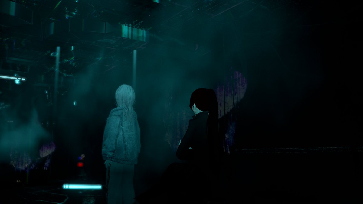 EMA_vrc1's tweet photo. In preparation for the next event, Ayamame is giving the world’s lighting a major overhaul.

#VRChat #ema_vrc https://t.co/XRbNQaYg6i