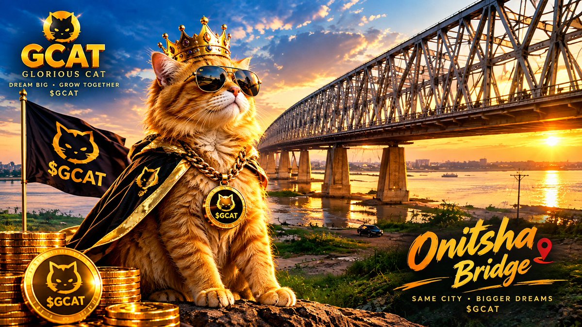 Jonatha57722146's tweet photo. Big vision. Bigger movement. 🐱👑
$GCAT isn’t just a meme—it’s a community chasing the next level.
Eyes on the future. Paws on the mission. 🚀🔥
#GCAT #GloriousCat #BNB #moneyslave https://t.co/j5m1f1SLf8