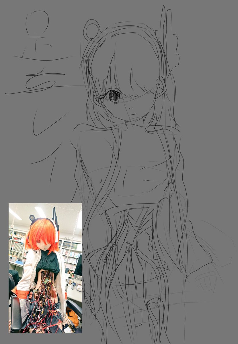 sano_10231's tweet photo. めっちゃ前に描いたｱﾀﾞﾁﾚｲ https://t.co/0r0DNRd2wm