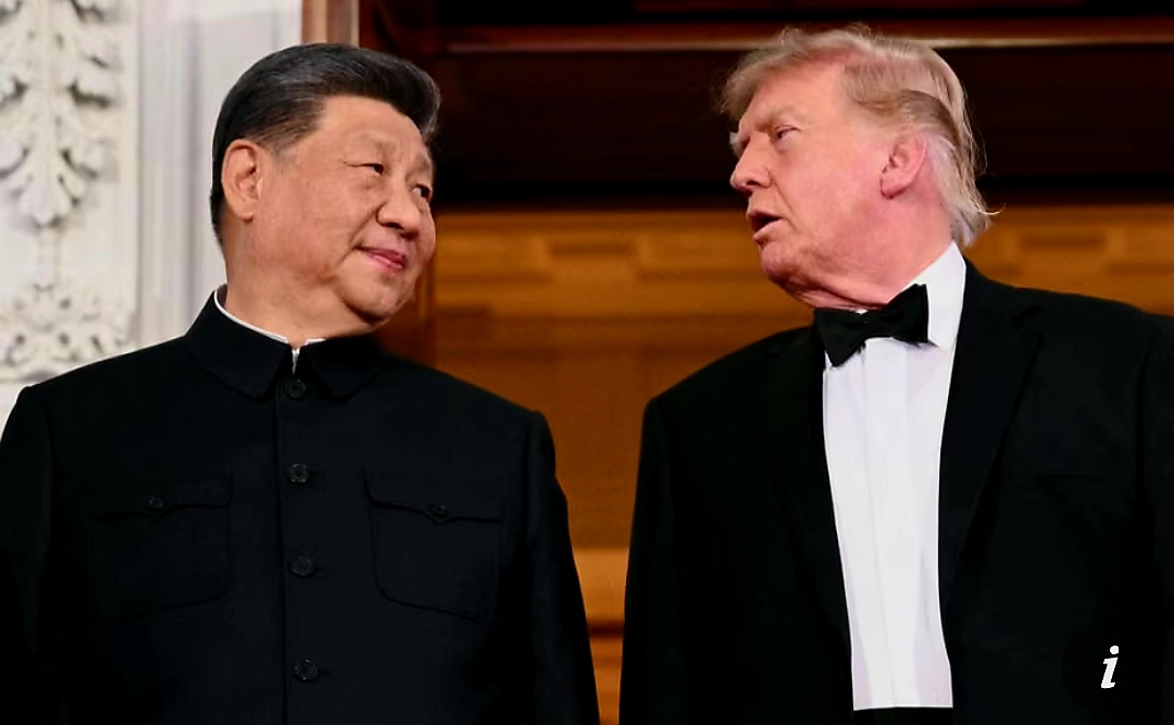 Daily__Front's tweet photo. JUST IN 🚨: President Donald Trump and Chinese President Xi Jinping held a key summit in Washington. Issues such as AI, trade, Taiwan, and Iran were discussed during the meeting, but no major agreement was announced. Both countries emphasized reducing tensions and maintaining dialogue.