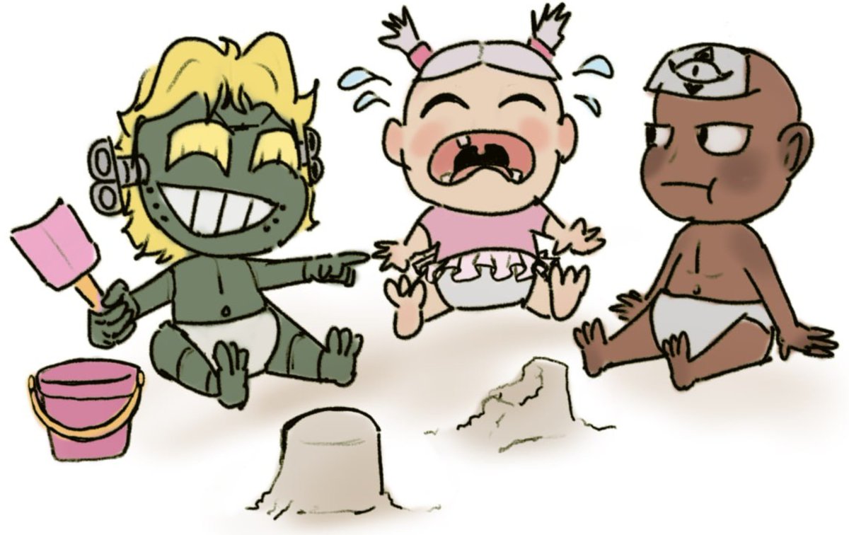 MishaChoiulr's tweet photo. Kindergarten for my guilty gear babies

#GuiltyGear #RoboKy #Venom #GGST https://t.co/xcOgPEEymK