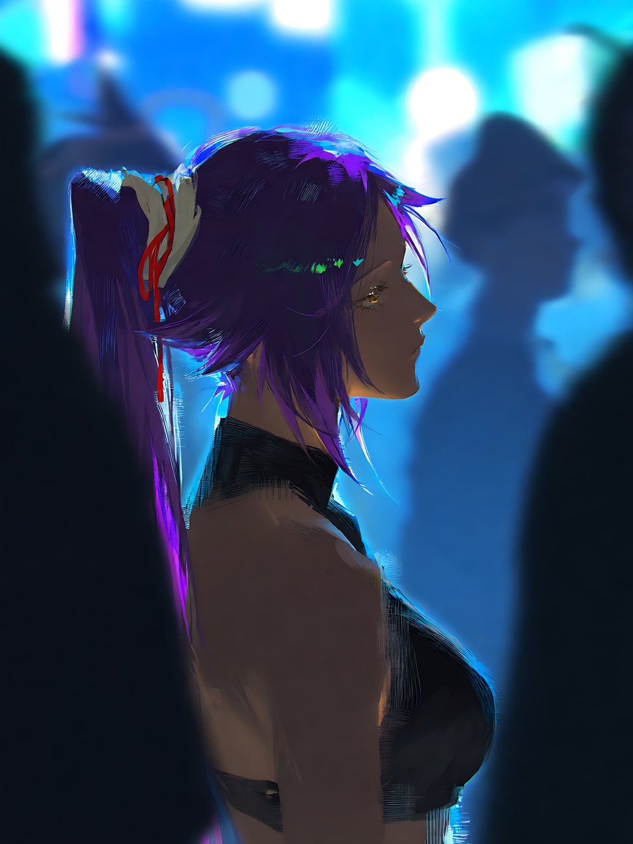 kayjuudraws_'s tweet photo. Shihouin Yoruichi https://t.co/FUq9G6XnF6