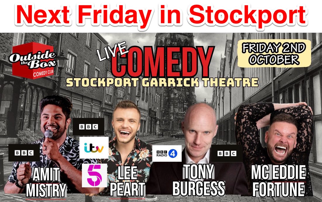 OTBStockport's tweet photo. Get your tickets here ➡️ https://t.co/mcyhPADjEU
#stockport #theheatons #romiley #edgeley #cheshire #hyde #geecross #woodley #bredbury #offerton #marple #bramhall #wilmslow #poynton #levenshulme #manchester #macclesfield #didsbury #cheadle #hazelgrove #mellor #reddish #congleton https://t.co/VXuDRd8vfQ