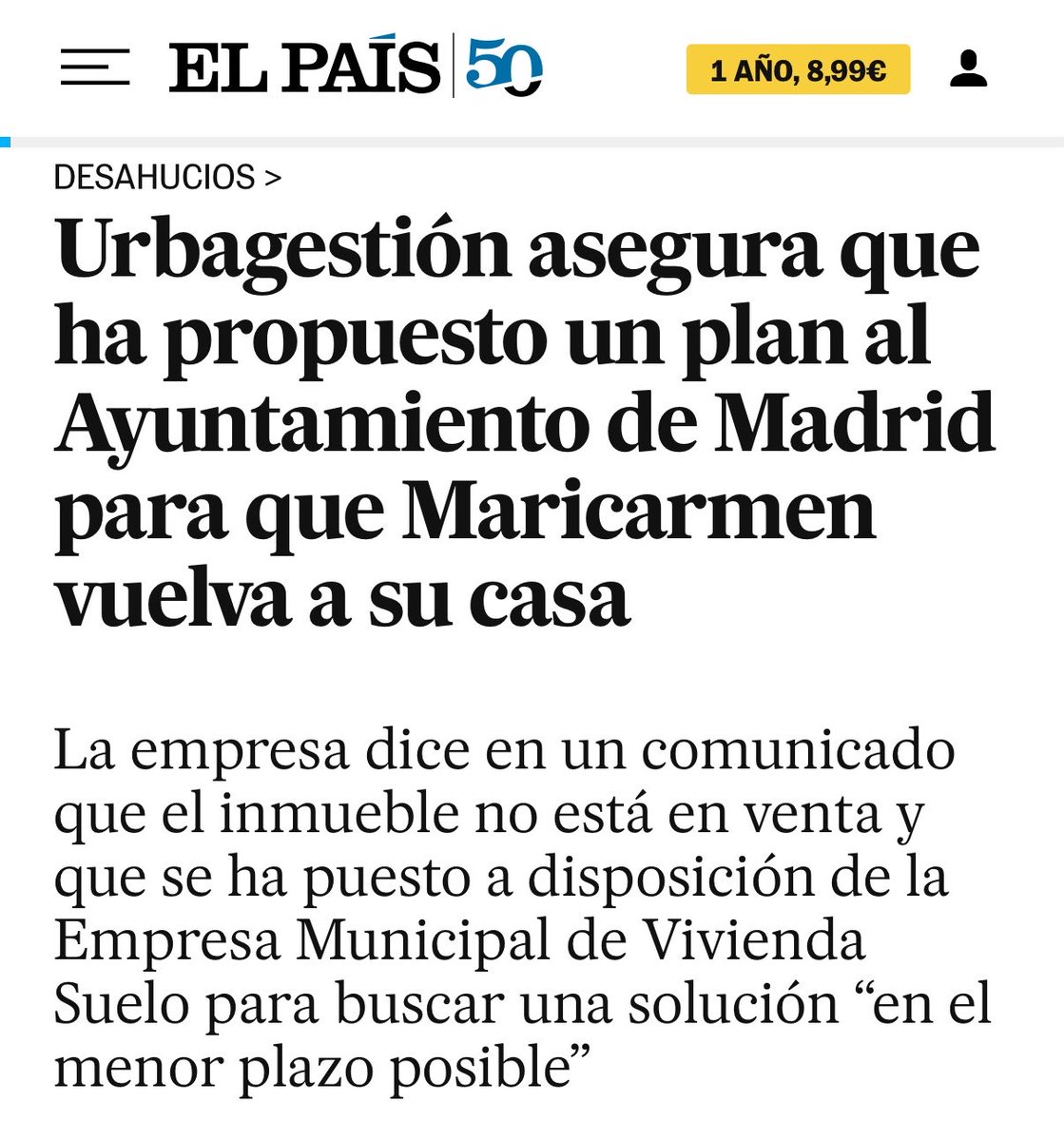 JulenBollain's tweet photo. La expropiación es maravillosa.

La pones encima de la mesa y, de repente, empiezan a aparecer soluciones.

Que el miedo cambie de bando! https://t.co/rOA50BgVv3