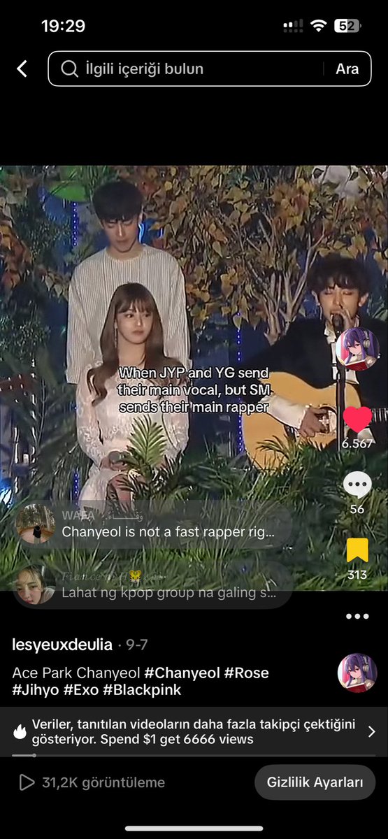 uloeyx1485's tweet photo. tik tokta Chanyeol videosu atdım ve tutdu btw https://t.co/zmX9UTMqKH