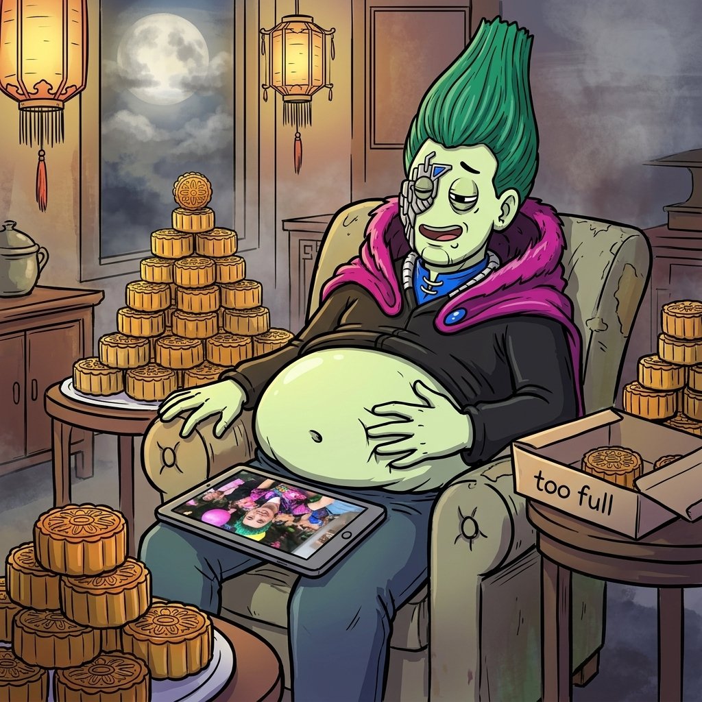 AllYourBase_AYB's tweet photo. @Bankyo @Hertzflow_xyz @yzilabs @binance Happy Mid-Autumn Festival. Too many mooncakes im so full https://t.co/Z3Mr8yVCVA
