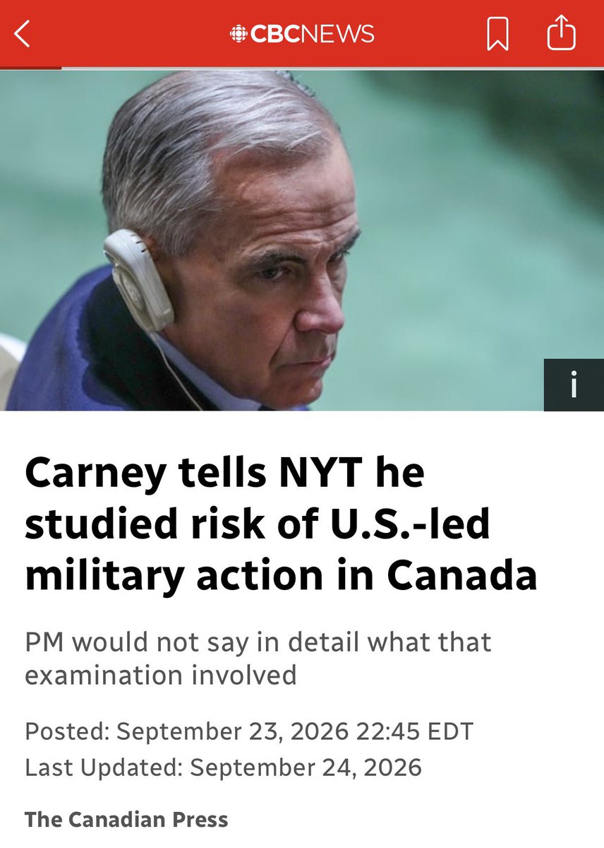 AndrewLawton's tweet photo. Mark Carney and his cabinet ministers are fear-mongering to distract from their dismal economic performance here at home.

Carney should stop musing about a U.S. invasion to foreign media and start delivering the results he's promised. https://t.co/qrubpjLgRP