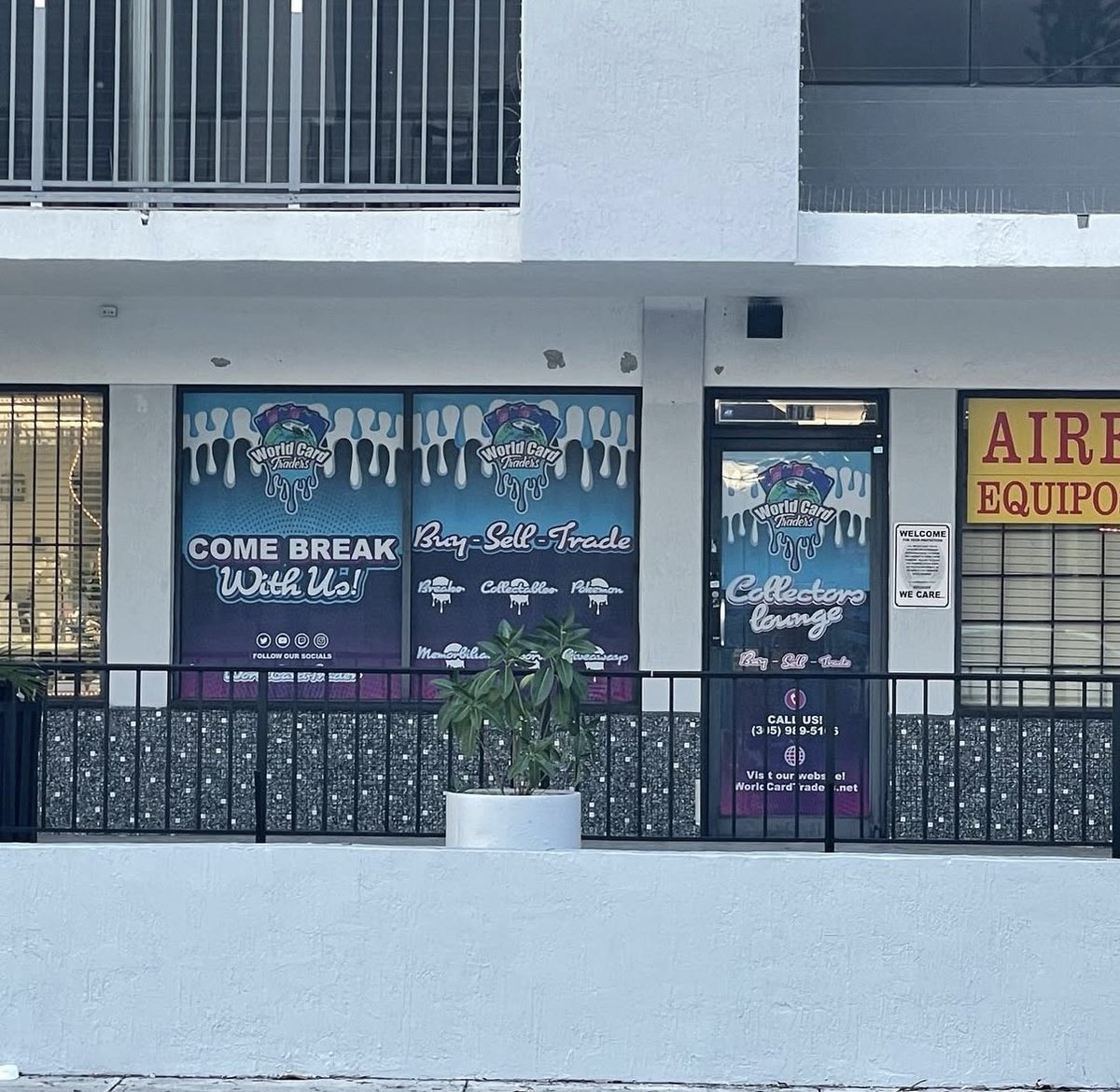 RogerCaneda's tweet photo. That's a Hard Rock balcony in 2021, covered in sealed vintage Pokemon boxes.

That year we ripped almost every vintage box out there live on Whatnot, out of my own shop, World Card Traders.

Since then I've worked almost every major show and closed some monster deals. The vault's open. More coming.