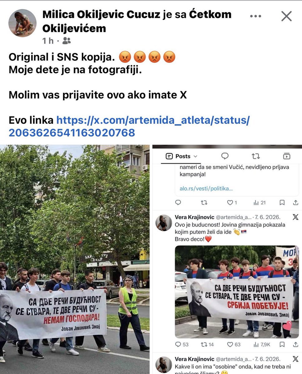 Dusan_Borisev's tweet photo. Sve im je laž i prevara! SVE! https://t.co/hCzl6ZkUyF