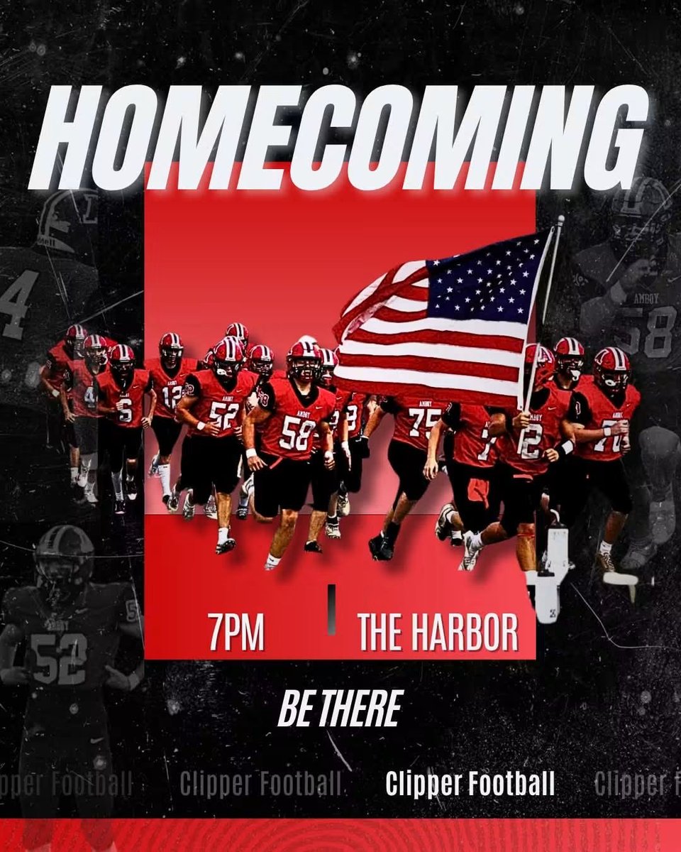 LukePlayr's tweet photo. 🔴⚫⚪ The #Clippers return home to The Harbor for the first time since August 21st to take on the River Ridge Wildcats. https://t.co/gPIevt0JB1