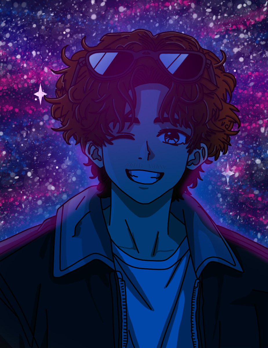 Laraphal74x's tweet photo. @ChiMinaa__ Myself in space https://t.co/B2OzwIC78O