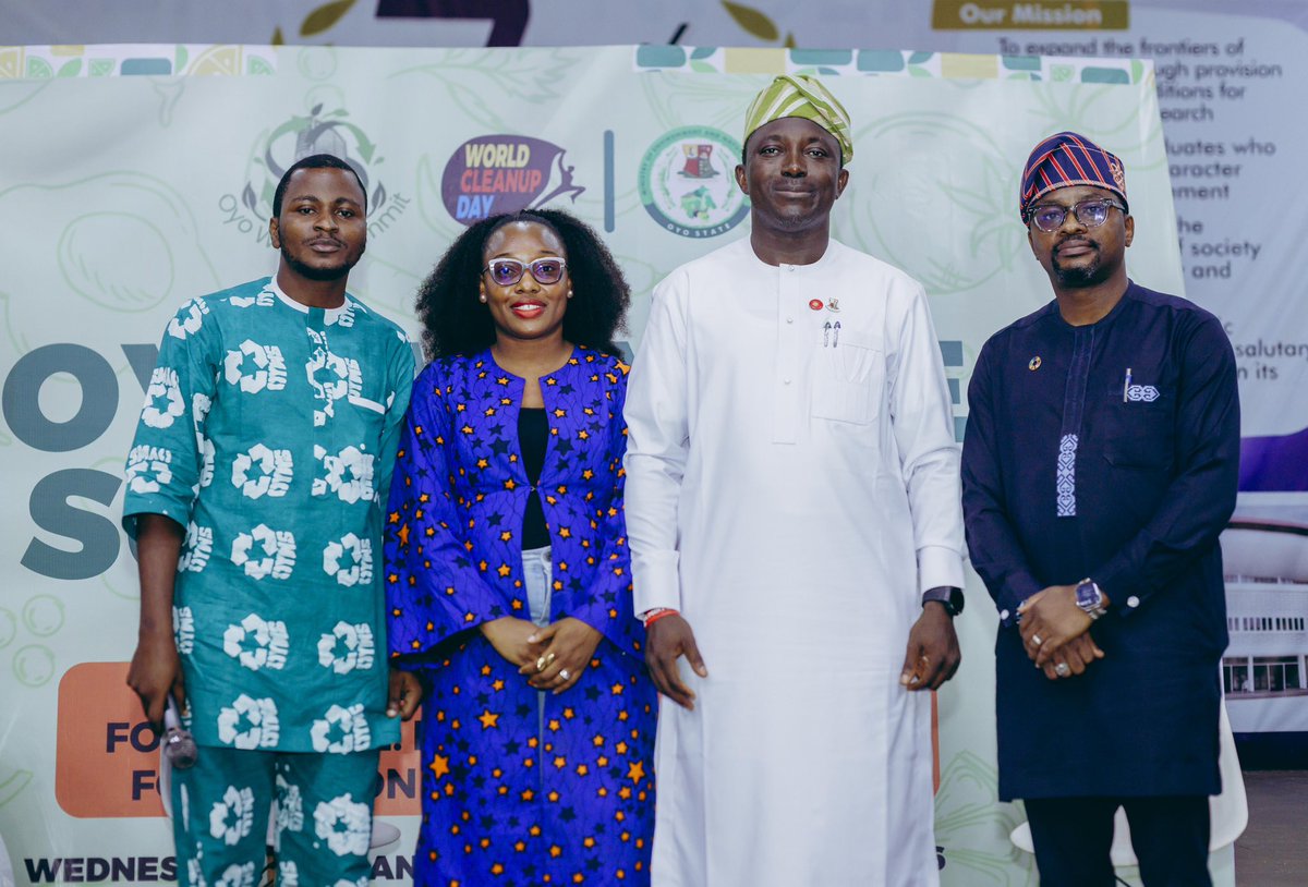 OlumideIDOWU's tweet photo. 📍 Ibadan, Oyo State

Yesterday, I had the opportunity to join other passionate stakeholders and practitioners at the Oyo Waste Summit in Ibadan, where I contributed to an important conversation on “Building Careers in the Green Economy: Pathways, Opportunities & Skills for the Next Generation.” I shared perspectives from my experience in climate advocacy, environmental sustainability, youth engagement, and the growing need to connect young people with practical opportunities within Nigeria’s emerging green economy.

I emphasised that the transition to a greener economy should not only be about managing waste or protecting the environment; it should also create decent jobs, entrepreneurship opportunities, skills development, innovation, and sustainable livelihoods, particularly for young people. I encouraged participants to look beyond traditional career pathways and recognise opportunities across recycling, circular economy, renewable energy, waste management, environmental technology, climate communication, research, policy, and green entrepreneurship.

What made the conversation particularly encouraging was the openness and enthusiasm of participants to explore how we can collectively build a green economy that creates opportunities for everyone. For me, the Oyo Waste Summit was more than a conversation about waste—it was a reminder that with the right skills, partnerships, policies, and support systems, Nigeria’s environmental challenges can become opportunities for innovation, employment and inclusive development. 🌱♻️

Special thanks to the Hon. Commissioner for Environment and Natural Resources of Oyo State and the organisers of the Oyo Waste Summit. 

#GreenEconomy #CircularEconomy