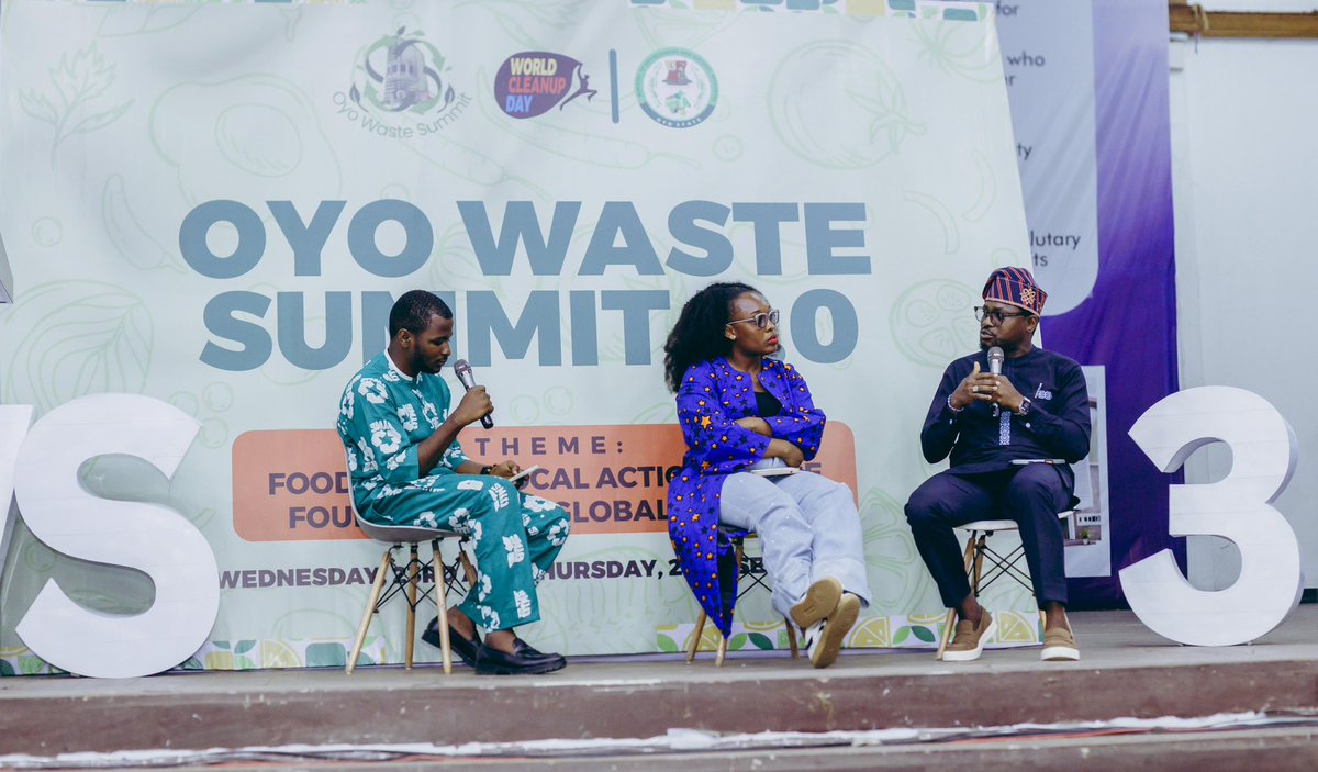 OlumideIDOWU's tweet photo. 📍 Ibadan, Oyo State

Yesterday, I had the opportunity to join other passionate stakeholders and practitioners at the Oyo Waste Summit in Ibadan, where I contributed to an important conversation on “Building Careers in the Green Economy: Pathways, Opportunities & Skills for the Next Generation.” I shared perspectives from my experience in climate advocacy, environmental sustainability, youth engagement, and the growing need to connect young people with practical opportunities within Nigeria’s emerging green economy.

I emphasised that the transition to a greener economy should not only be about managing waste or protecting the environment; it should also create decent jobs, entrepreneurship opportunities, skills development, innovation, and sustainable livelihoods, particularly for young people. I encouraged participants to look beyond traditional career pathways and recognise opportunities across recycling, circular economy, renewable energy, waste management, environmental technology, climate communication, research, policy, and green entrepreneurship.

What made the conversation particularly encouraging was the openness and enthusiasm of participants to explore how we can collectively build a green economy that creates opportunities for everyone. For me, the Oyo Waste Summit was more than a conversation about waste—it was a reminder that with the right skills, partnerships, policies, and support systems, Nigeria’s environmental challenges can become opportunities for innovation, employment and inclusive development. 🌱♻️

Special thanks to the Hon. Commissioner for Environment and Natural Resources of Oyo State and the organisers of the Oyo Waste Summit. 

#GreenEconomy #CircularEconomy