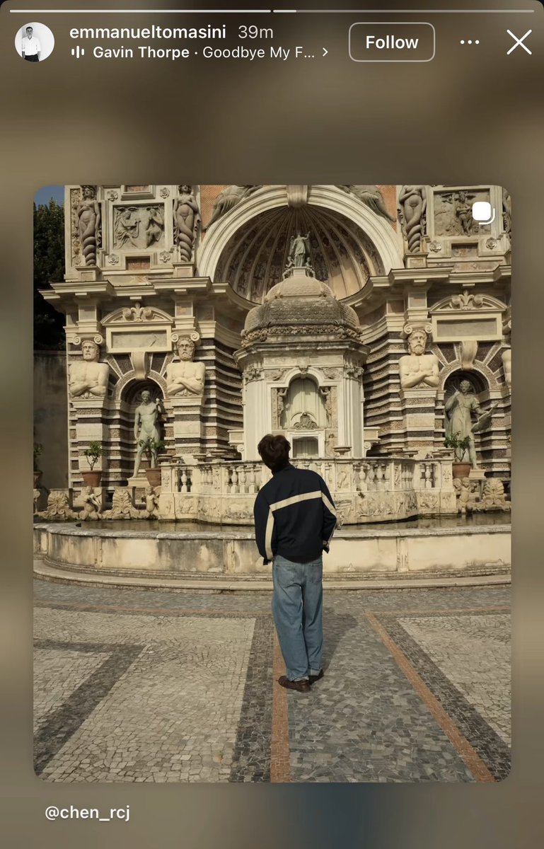 chen_rcjs's tweet photo. Emmanuel Tomasini the Worldwide VIP &amp; Influencer Director of YSL shared Joong’s post to his story again 🤎 our YSL boy 🤎🫳🏽

#JoongArchen #จุงอาเชน https://t.co/g1p1yKswkz