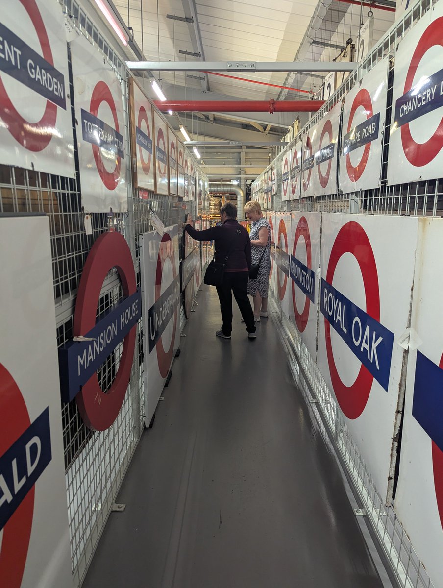 tubemapper's tweet photo. Had a lovely wander around the Transport Museum Depot in Acton today. So much nostalgia seeing all the old vehicles — definitely brought back some wonderful memories! 🚇❤️ https://t.co/6jCG5J8gar