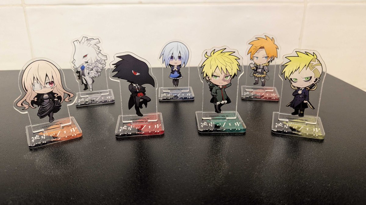 hgyk_noel's tweet photo. 🎹被虐のノエル × KUROBOSHI🎹
コラボグッズ紹介⛓️

◤アクスタ＆缶バッジ◢
10周年の感謝を伝えるキャラクターたちの姿に注目！
「ありがとう」の伝え方にもそれぞれの個性が…✨

📍場所:KUROBOSHI×COLLABO大宮店
📅期間:〜10/9(土)
🕰️営業時間:11時〜20時

📃詳細
 https://t.co/BPGabzAr66 https://t.co/mYEHC1nNon